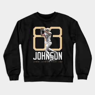 Juwan Johnson New Orleans Bold Number Crewneck Sweatshirt